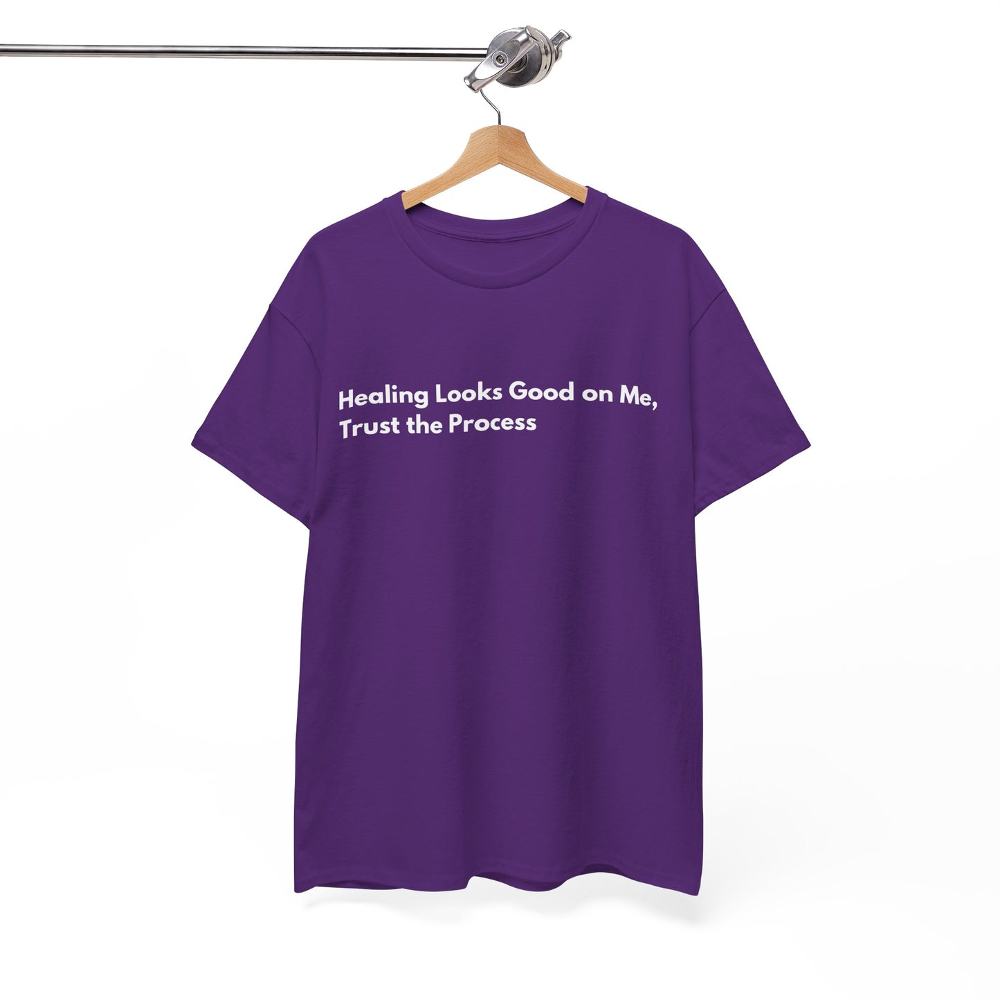 Healing Looks Good On Me Unisex Heavy Cotton Tee