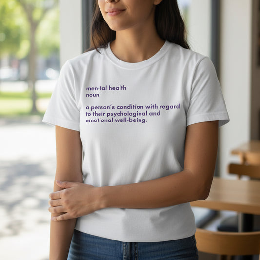 Mental Health Definition Unisex Softstyle T-Shirt