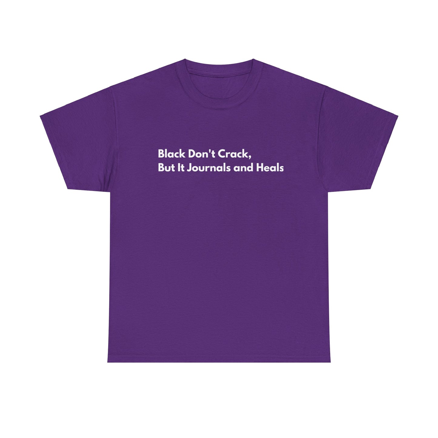 Black Don't Crack Unisex Heavy Cotton Tee